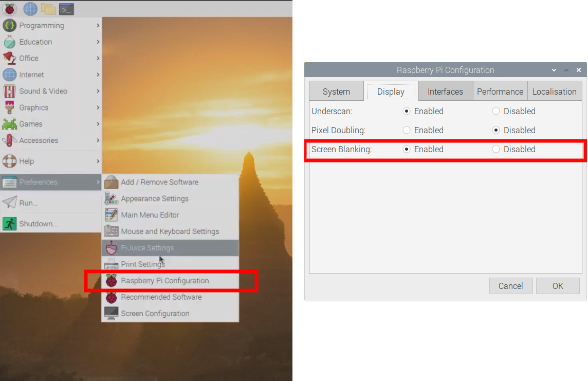 Setting Locations Setting Locations