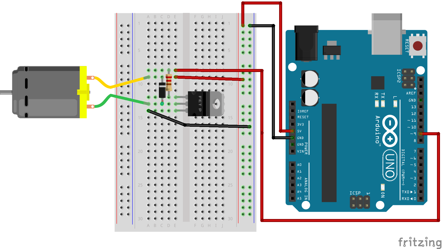 Dc Motor Control With An Arduino Tutorial Australia