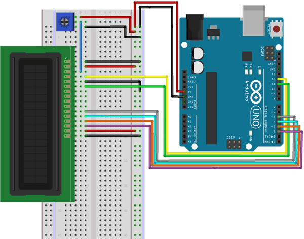 Liquid Crystal Displays (LCD) with Arduino