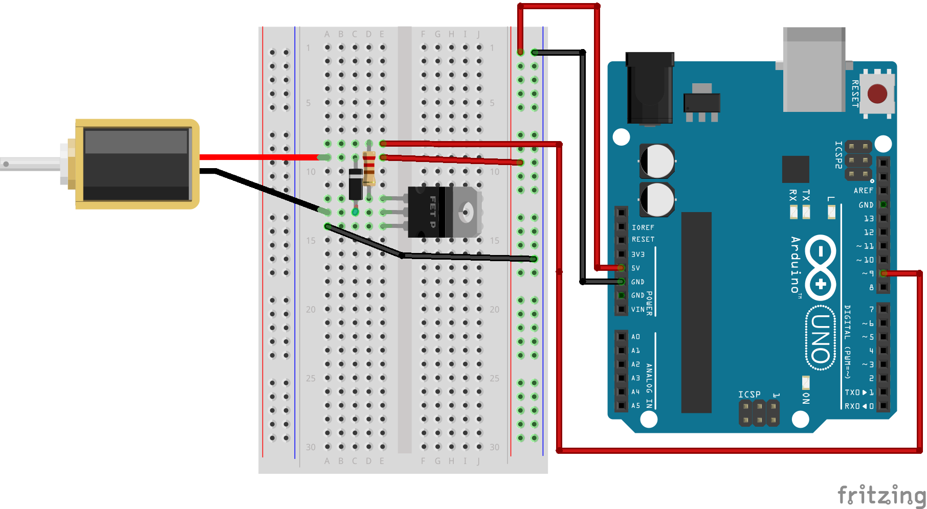Controlling a Solenoid with an Arduino - Tutorial Australia