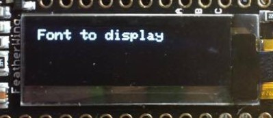 text-to-display-oled