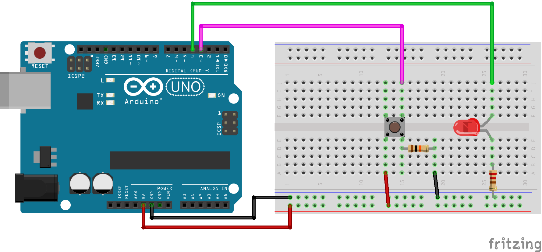 switch case arduino examples
