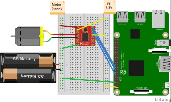 How to Use DC Motors on the Raspberry Pi - Circuit Basics