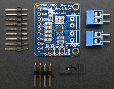 Stereo 3.7W amplifier