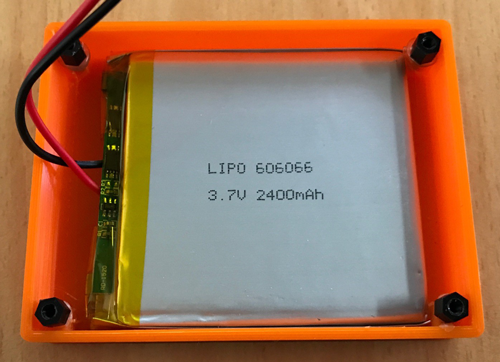 Battery mount enclosure